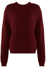 Basic Mock Neck Jumper