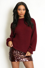 Basic Mock Neck Jumper