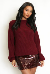 Basic Mock Neck Jumper