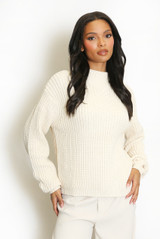 Basic Mock Neck Jumper