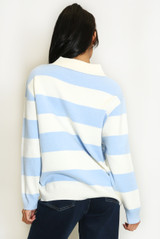 New York Striped Rugby Jumper