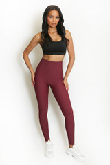 Soft Knit Nylon Energy Leggings