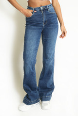 Flare Fit Full Length Denim Jeans