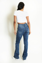 Flare Fit Full Length Denim Jeans
