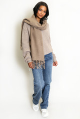 Soft Tassel Scarf