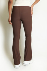 Soft Knit Ribbed Flare Legging