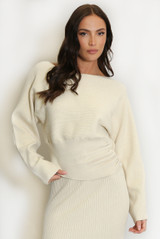 Scoop Neck Soft Knit Jumper