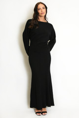 Soft Knit Ribbed Maxi Skirt