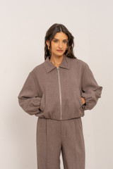 Tailored Bomber Jacket