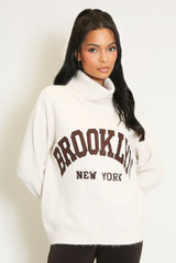 High Neck Brooklyn Wool Jumper