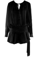 Georgette Belted Tunic Dress