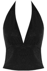 Halterneck Studded Top