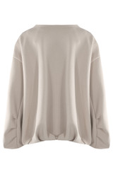 Bubble Hem Sweatshirt