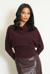 Cowl Neck Soft Knit Jumper