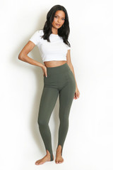 Fleece Lined Energy Leggings with Stirrup
