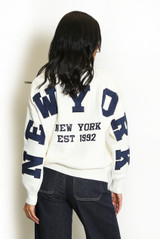 NY Slogan Wool Jumper