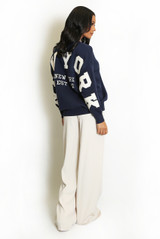 NY Slogan Wool Jumper