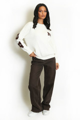 NY Slogan Wool Jumper