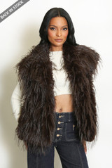 Shaggy Fur Gilet