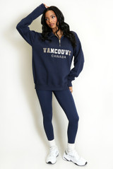Vancouver Half Zip Sweatshirt 