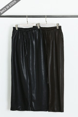 PU Wide Leg Trouser