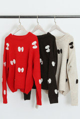 Bow Motif Jumper
