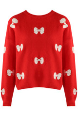 Bow Motif Jumper