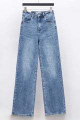 Vintage Wide Leg Denim Jeans