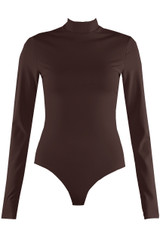 High Neck Long Sleeve Basic Bodysuit 