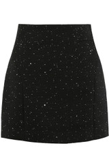 Studded Textured A-Line Skirt