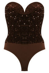 Sequin Sweetheart Bodysuit
