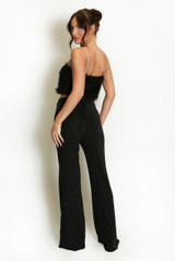 Studded Wide Leg Trouser 