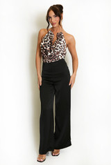 Satin Wide Leg Trousers