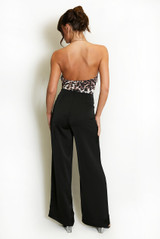Satin Wide Leg Trousers