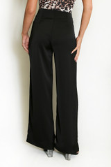 Satin Wide Leg Trousers