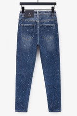 All Over Studded Skinny Jeans