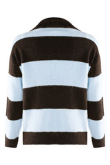 Striped Half Zip Jumper