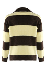 Striped Half Zip Jumper