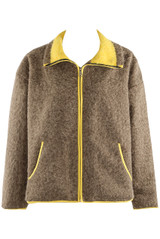 Contrast Edge Borg Jacket