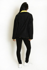 Contrast Edge Borg Jacket