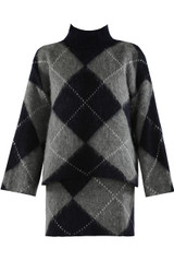Argyle Jumper And Skirt Set