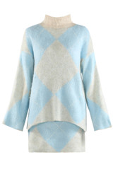 Argyle Jumper And Skirt Set