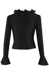 Ruffle Floral Lace Top 