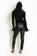 Ruffle Floral Lace Top 