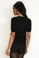 H Motif Cuffed Hem Knit Jumper