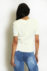 H Motif Cuffed Hem Knit Jumper