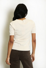 H Motif Cuffed Hem Knit Jumper