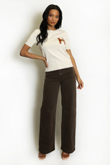 H Motif Cuffed Hem Knit Jumper