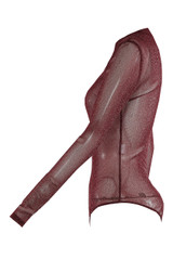 Lurex Mesh Bodysuit
