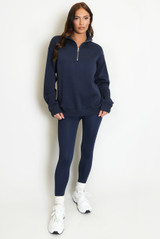 Half Zip Sweatshirt